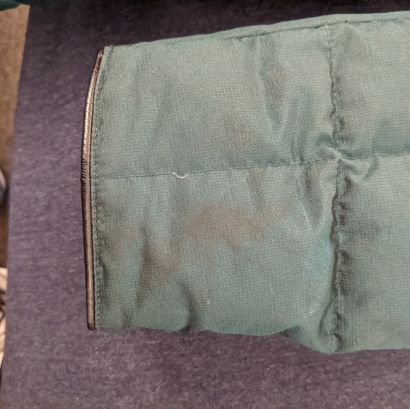 Iridescent green down jacket Eddie Bauer - Picture 15 of 16